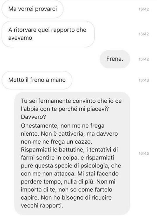 Quando una vecchia conoscenza torna a farsi sentire dopo 4 anni (parte 3)