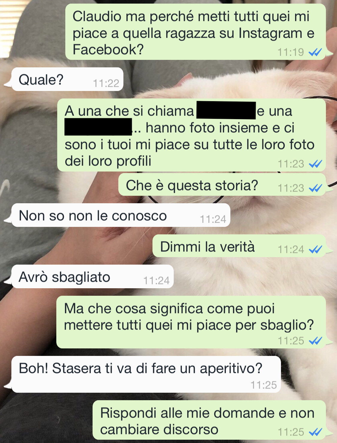 Mentire Di Fronte Alle Spunte Blu Di Whatsapp Volume 1 3674