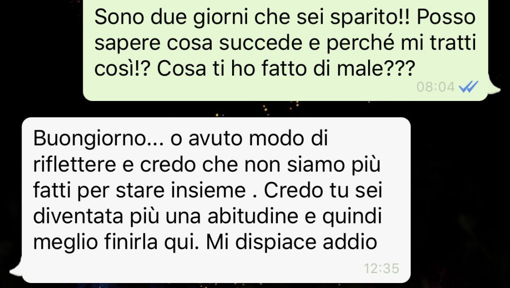 Mi Manca Il Mio Ex Che Ho Lasciato