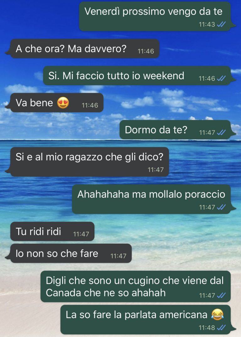A Te Che Spii Il Mio Profilo