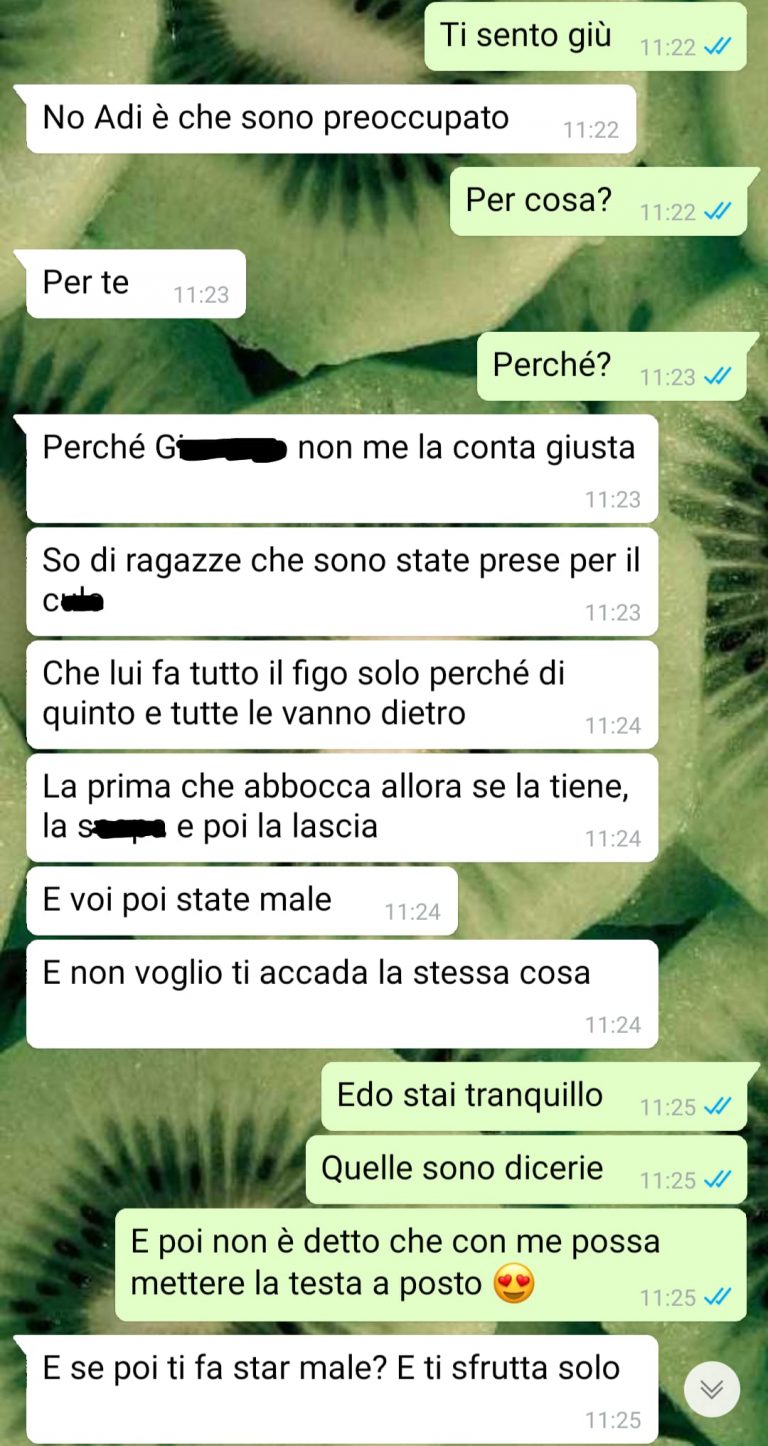 Ed Io Mi Sentivo Strano Sai Perché