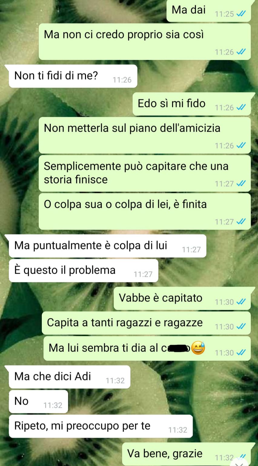 Ed Io Mi Sentivo Strano Sai Perché
