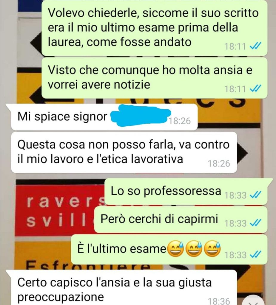 Non So A Chi Chiedere La Tesi