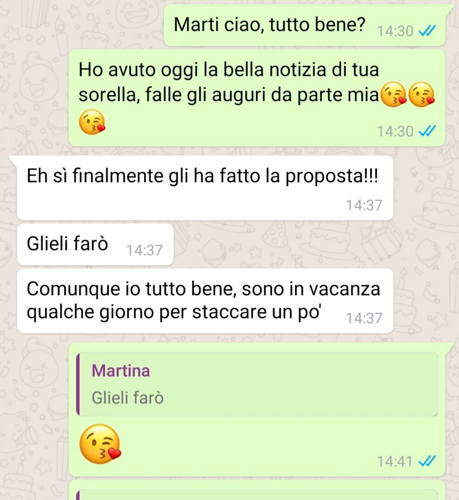 Lei Che Mi Messaggia Alle 2 E 22