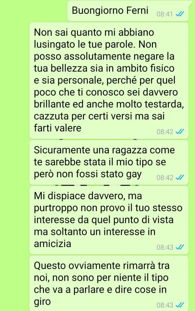 Mi Sono Dichiarata E Lui Non Ha Risposto