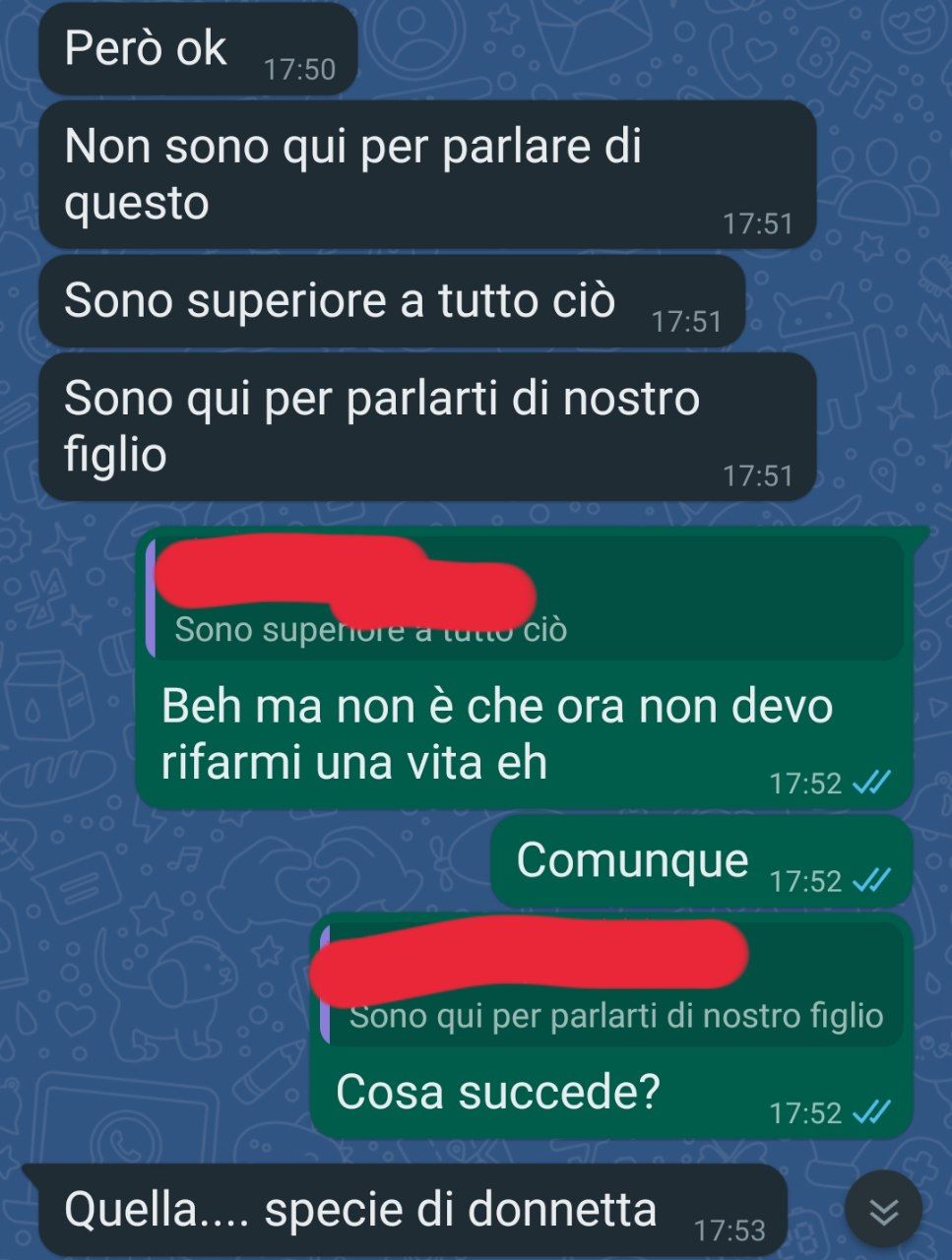 La Ex Moglie Spuntebluspunteblu