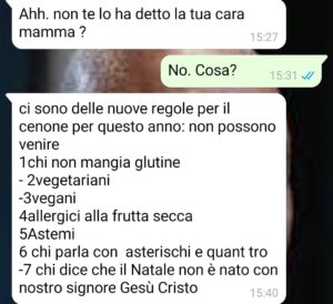 C'è chi non vede l'ora che arrivi il natale e poi ci sono io che