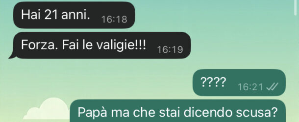 La richiesta di papà
