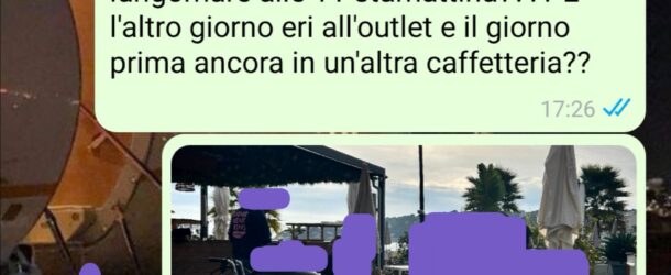 La foto sul lungomare