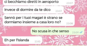 In viaggio con l’ex