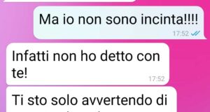 Avrò un figlio con un’altra