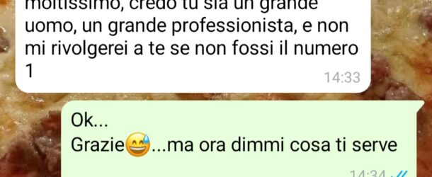 Un favore molto particolare