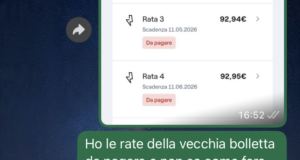 Le bollette a rate