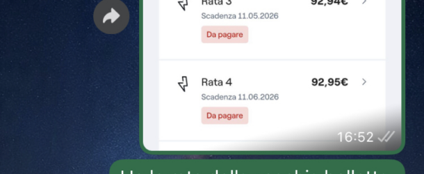 Le bollette a rate