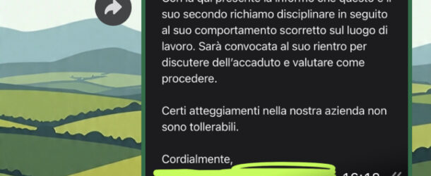 Errori a lavoro