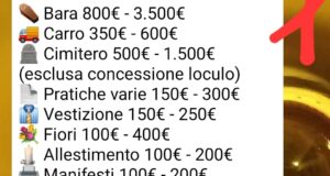 Il funerale di papà