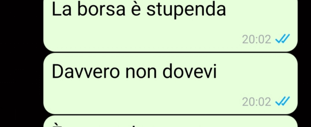 Regalo riciclato male