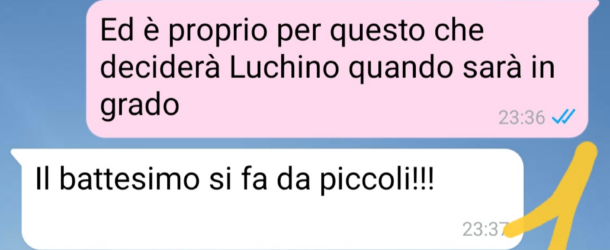 Il battesimo – Parte 2