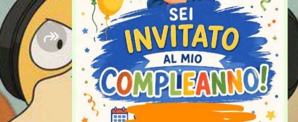 Il compleanno del figlio