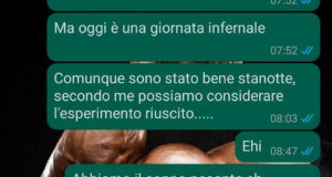 L’esperimento fallito