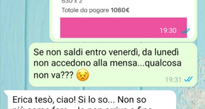La mensa della scuola