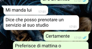 Uno strano appuntamento di lavoro