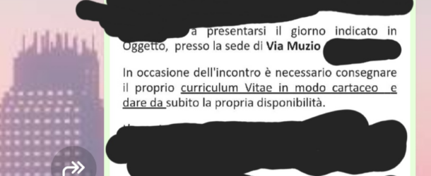 Il lavoro della vita