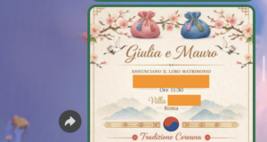 Matrimonio alla coreana