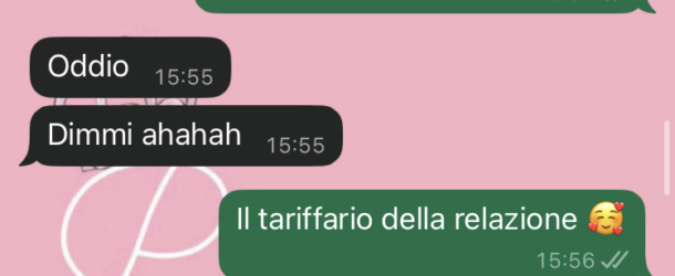Il tariffario