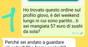 Sushi e sospetti