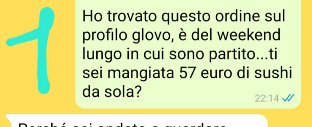 Sushi e sospetti