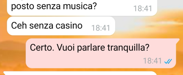 Videochiamata d’amore