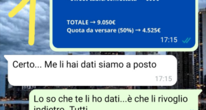 Il conto del battesimo