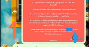 La pausa pranzo