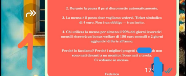 La pausa pranzo