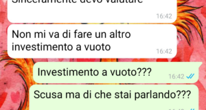 Il ritorno dell’investimento
