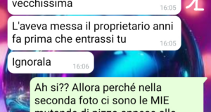 La mia stanza in affitto