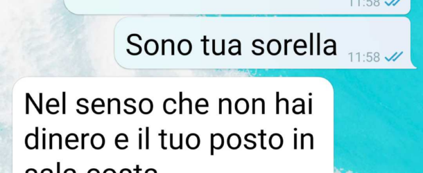Non tieni dinero