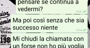 Miriam mi ha lasciato