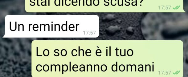 Una promessa è una promessa