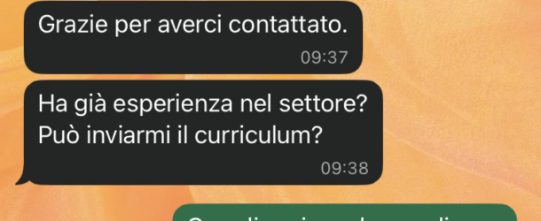Cercare lavoro