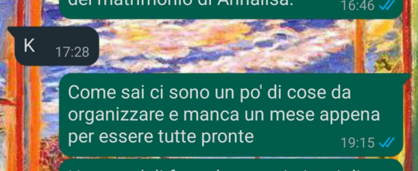 Il matrimonio di un’amica