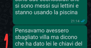 La piscina in comune