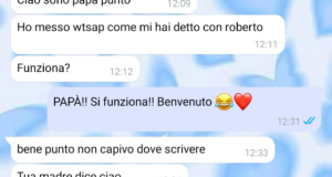 Papà e Whatsapp
