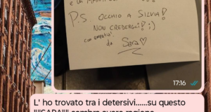 Il biglietto della ex