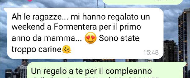 La sua prima candelina