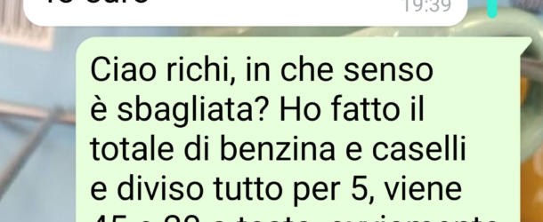 Il viaggio col tassametro