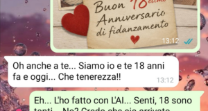 18 anni insieme