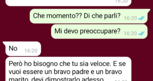La gravidanza della moglie