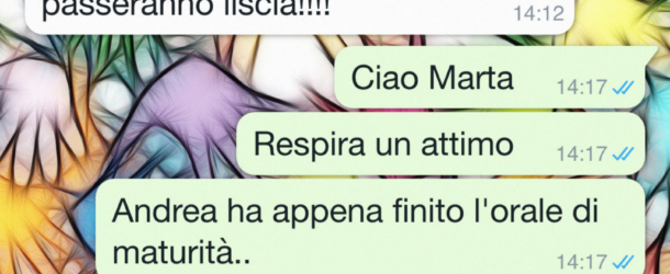 L’esame di maturità di un genio